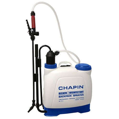 Backpack Disinfectant Poly Sprayer - 4 Gallon